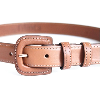 Tan Misis Women's Leather Belt