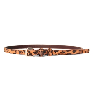 Leopard Savana Women's Suede Belt