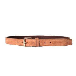 Tan Savana Women's Suede Belt
