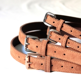 Tan Savana Women's Suede Belt