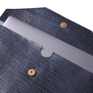 Handmade Leather Laptop Sleeve | Personalized Genuine Leather