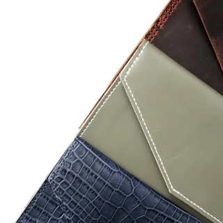 Handmade Leather Laptop Sleeve | Personalized Genuine Leather