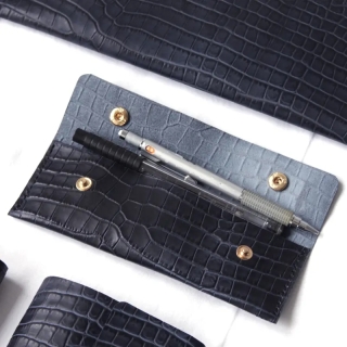 Personalized Leather Pencil Case | Handmade Custom Design