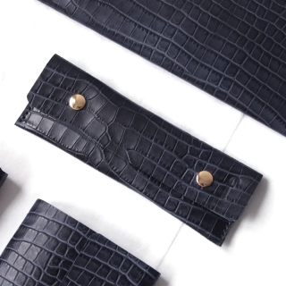 Personalized Leather Pencil Case | Handmade Custom Design