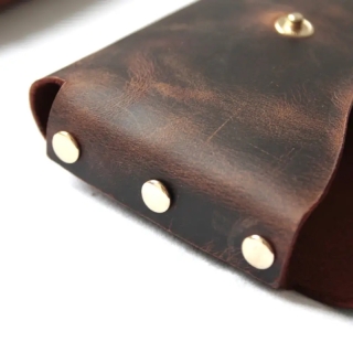 El Yapımı Deri Kartlık | Minimal ve Şık Tasarım