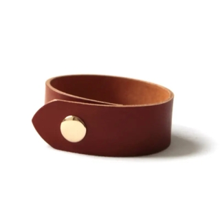 Genuine Leather Bracelet | Stylish & Durable Handmade Design