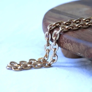 Mini Leather Pouch Bag | Handmade Chain Strap Leather Bag