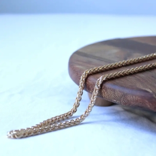 Mini Leather Pouch Bag | Handmade Chain Strap Leather Bag