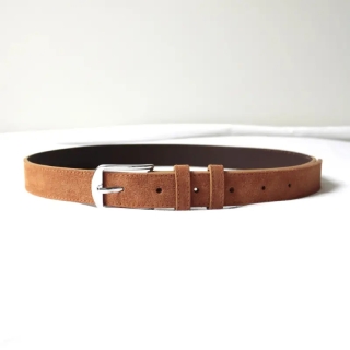 Tan Derbent Men's Suede Belt