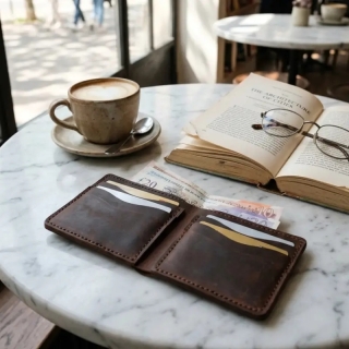 Genuine Leather Men’s Wallet | Slim & Elegant