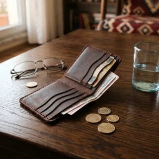 Genuine Leather Men’s Wallet | Slim & Elegant
