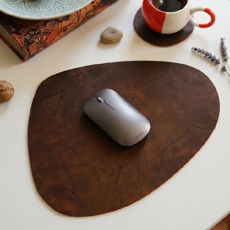 Genuine Leather Mouse Pad | Stylish & Durable Desk Mat