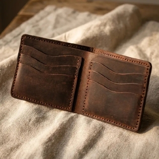 Genuine Leather Men’s Wallet | Slim & Elegant