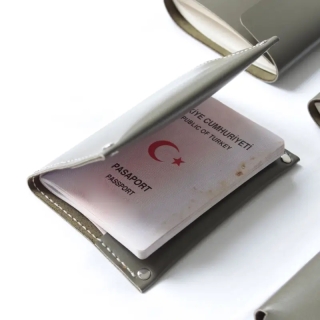 Deri Seyahat Seti | Pasaport Kılıfı & Valiz Etiketi