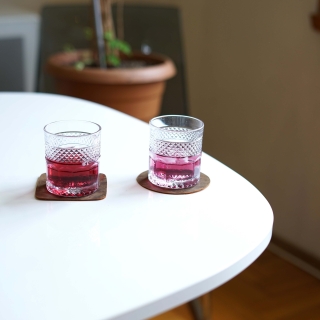 Genuine Leather Coaster | Stylish & Durable Table Accessory